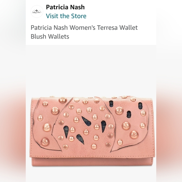 Patricia Nash Terresa Wallet Studded Link wallet... NWOT - Picture 11 of 11